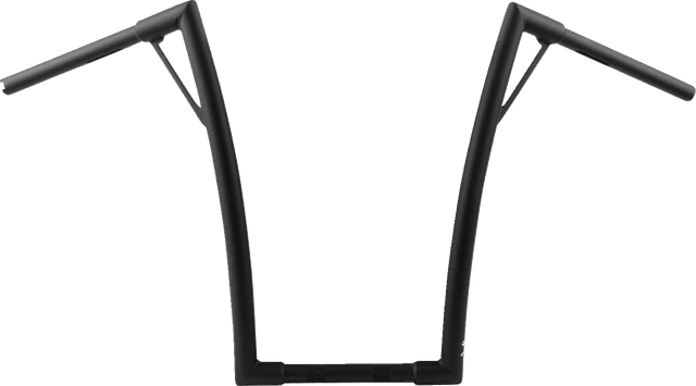 BURLY BRAND 0601-5942 Louie Handlebar - 19" - Textured Black — image 1 of 2