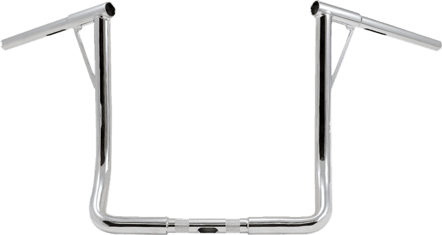 BURLY BRAND 0601-5944 Louie Handlebar - Louie B - 16" - Chrome — image 1 of 3