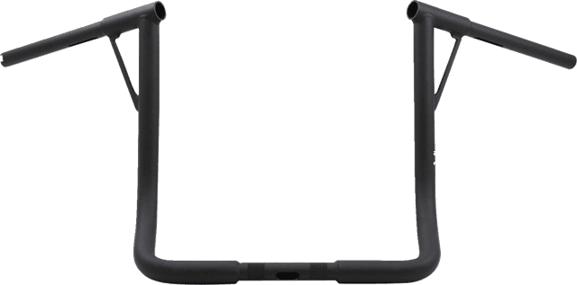 BURLY BRAND 0601-5945 Louie Handlebar - Louie B - 16" - Textured Black — image 1 of 3