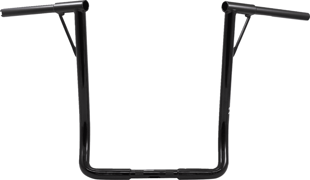 BURLY BRAND 0601-5946 Louie Handlebar - Louie B - 19" - Black