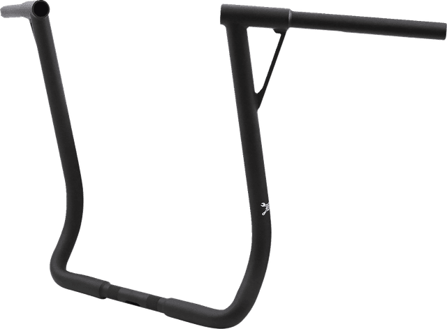BURLY BRAND 0601-5948 Louie Handlebar - Louie B - 19" - Textured Black — image 2 of 2