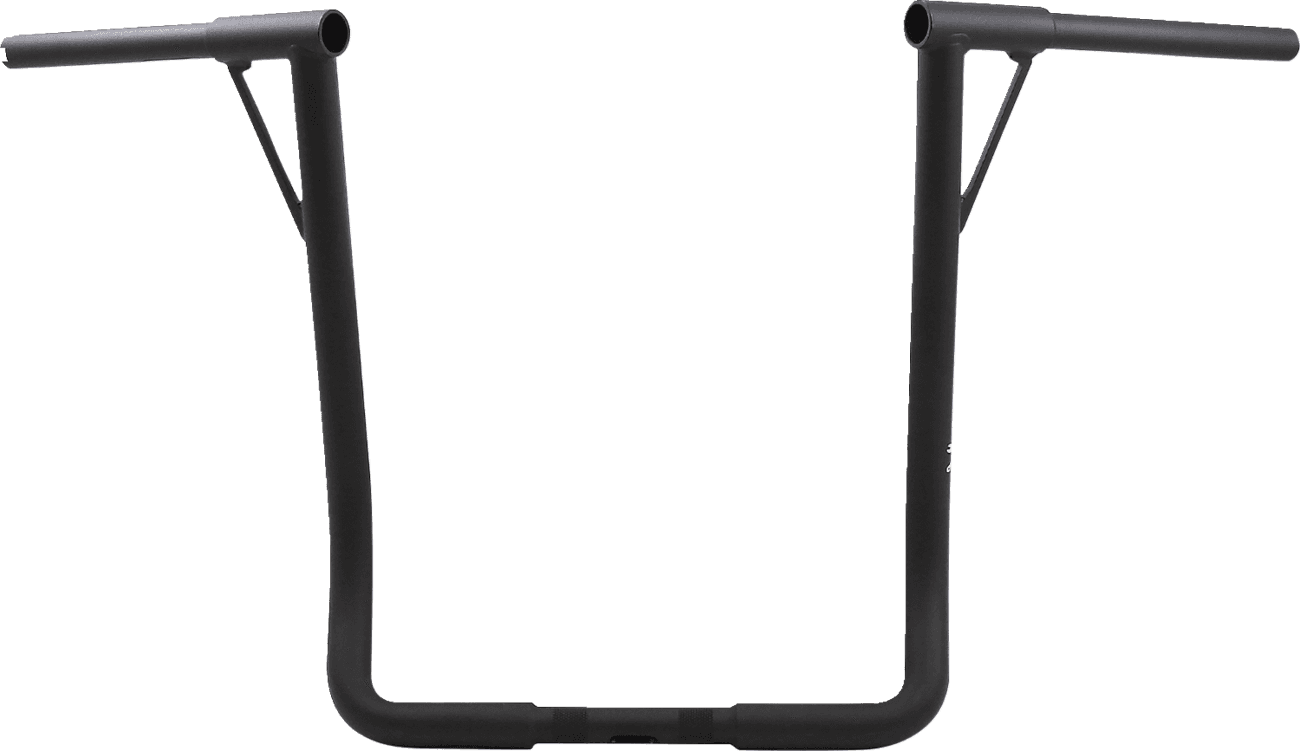 BURLY BRAND 0601-5948 Louie Handlebar - Louie B - 19" - Textured Black