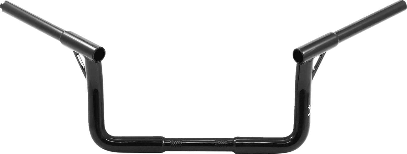 BURLY BRAND 0601-5949 Louie Handlebar - Louie B - 8" - Black