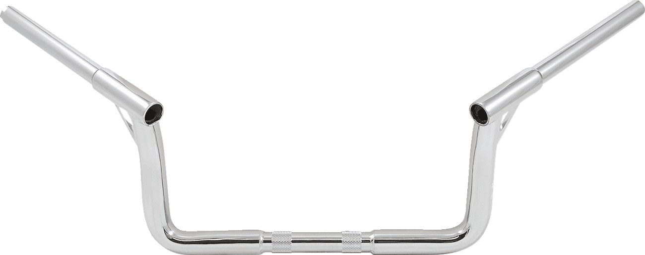 BURLY BRAND 0601-5950 Louie Handlebar - Louie B - 8" - Chrome