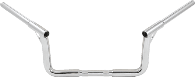 BURLY BRAND 0601-5950 Louie Handlebar - Louie B - 8" - Chrome — image 1 of 3