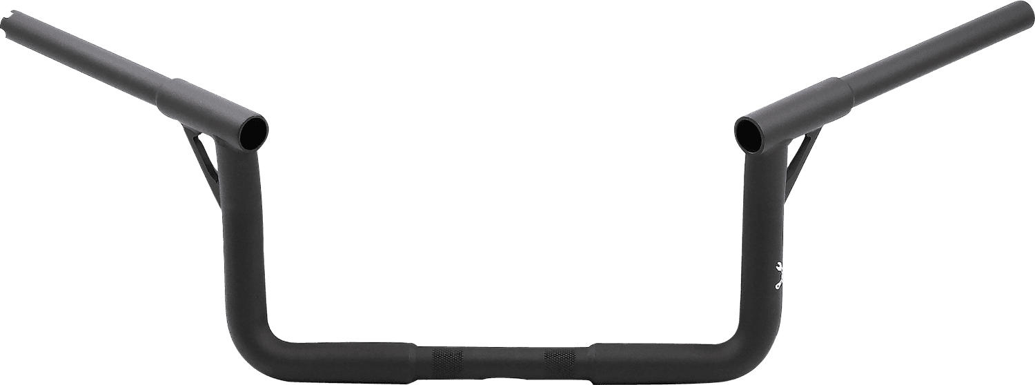BURLY BRAND 0601-5951 Louie Handlebar - Louie B - 8" - Textured Black
