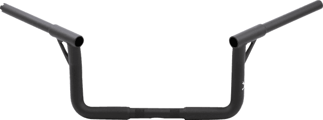 BURLY BRAND 0601-5951 Louie Handlebar - Louie B - 8" - Textured Black — image 1 of 3
