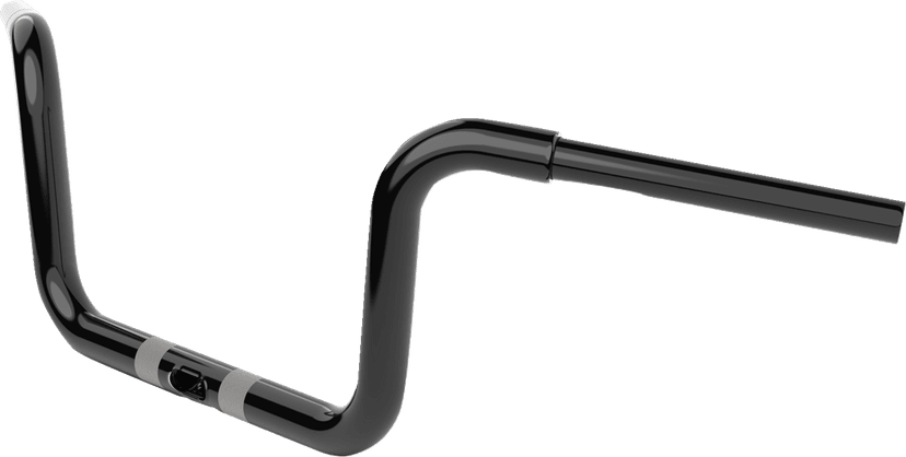LA CHOPPERS 0601-6217 Handlebar - Twin Round - 8" - Black — image 2 of 2