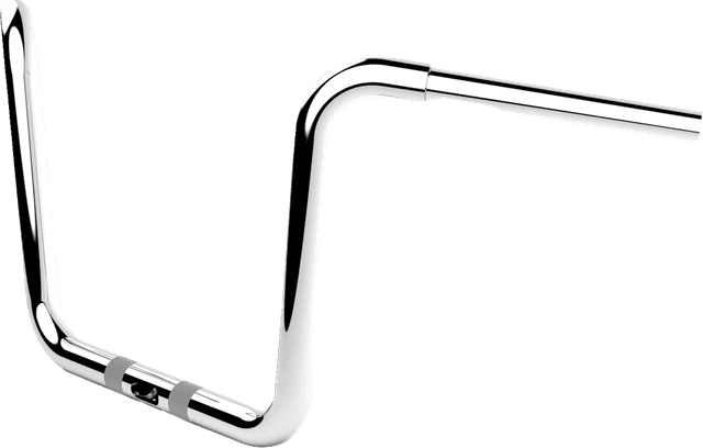 LA CHOPPERS 0601-6220 Handlebar - Twin Round - 12" - Chrome — image 2 of 2