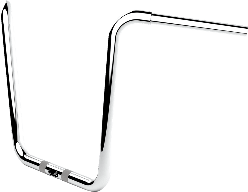 LA CHOPPERS 0601-6224 Handlebar - Twin Round - 16" - Chrome — image 2 of 2