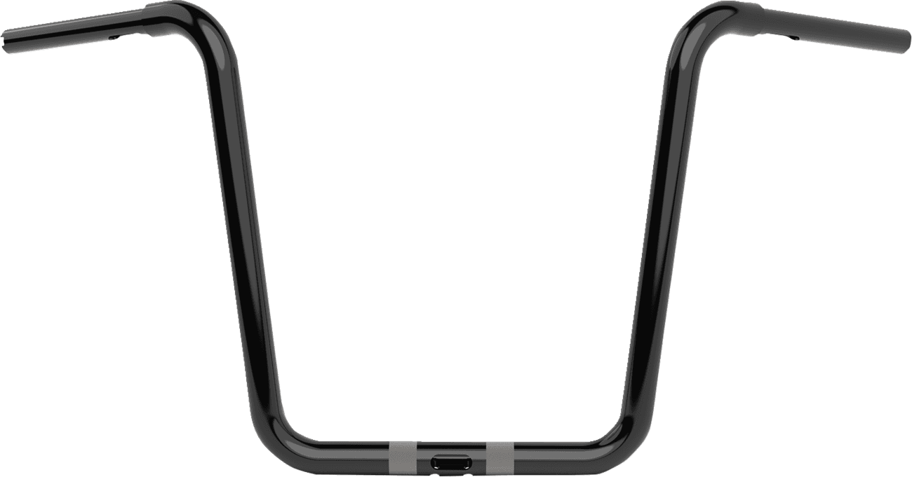 LA CHOPPERS 0601-6225 Handlebar - Twin Round - 16" - Black