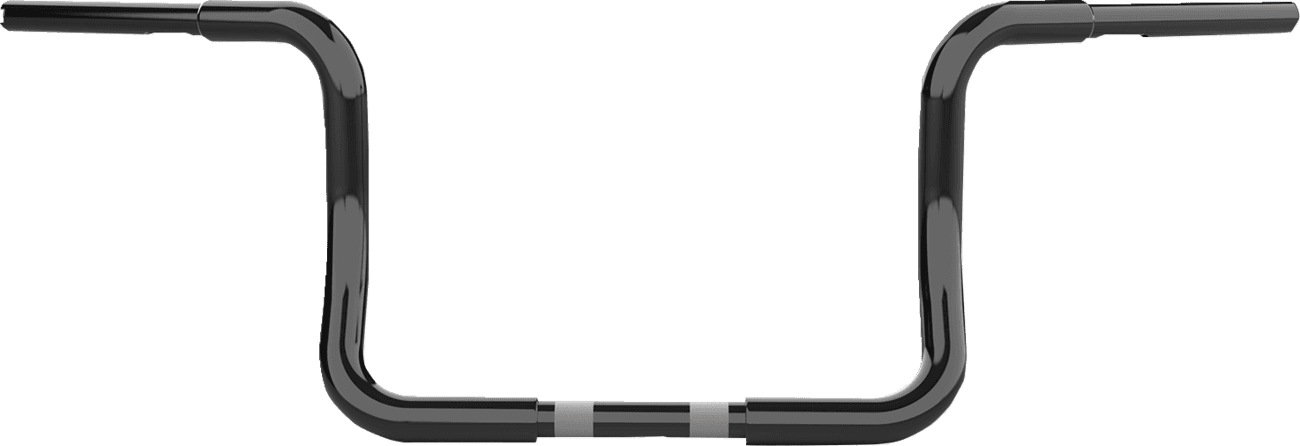 LA CHOPPERS 0601-6229 Handlebar - Twin Round - 10" - Black