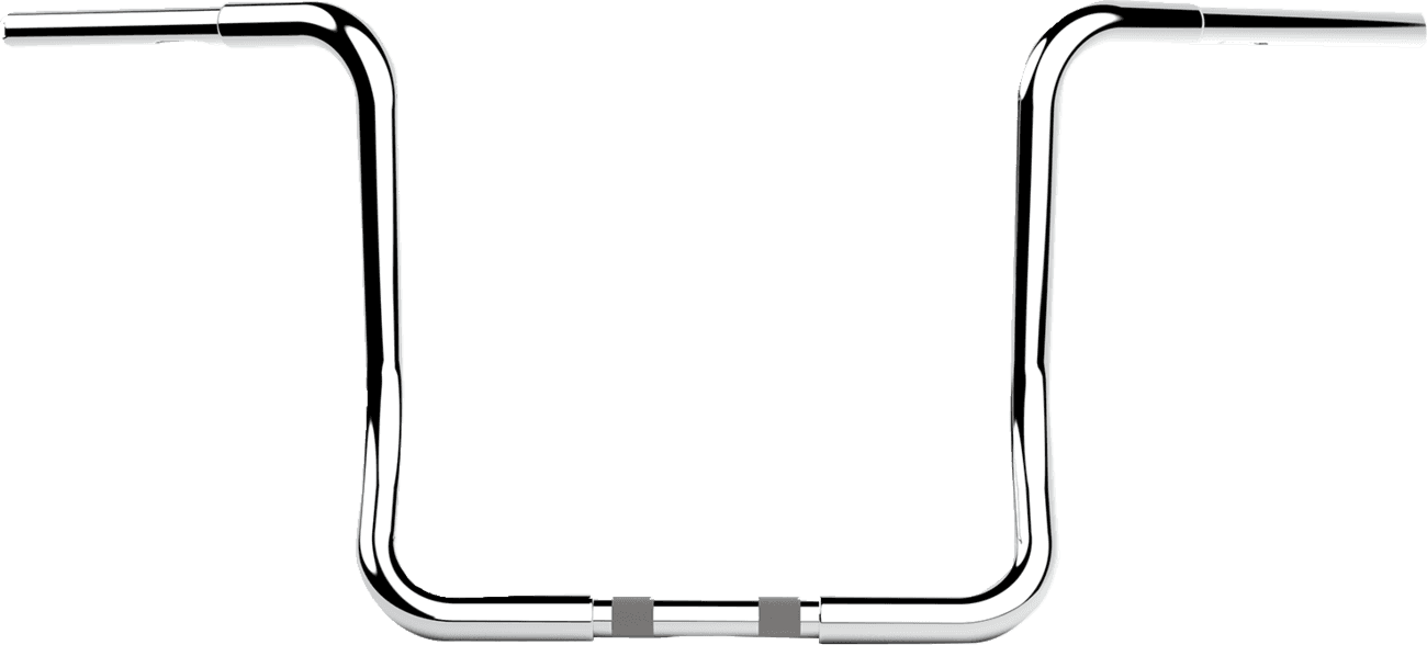 LA CHOPPERS 0601-6232 Handlebar - Twin Round - 14" - Chrome