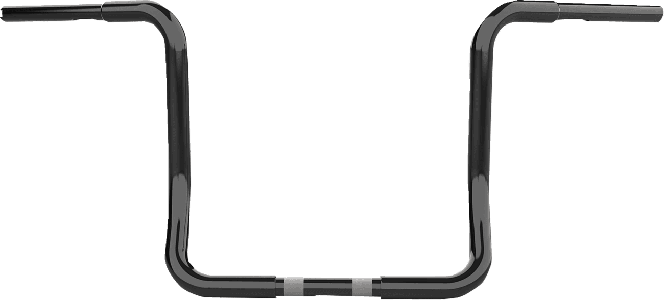 LA CHOPPERS 0601-6233 Handlebar - Twin Round - 14" - Black