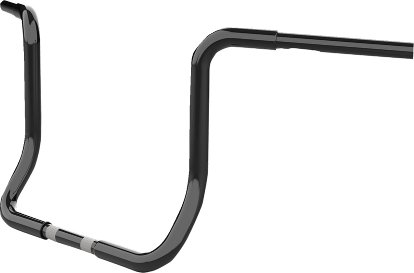 LA CHOPPERS 0601-6233 Handlebar - Twin Round - 14" - Black — image 2 of 2