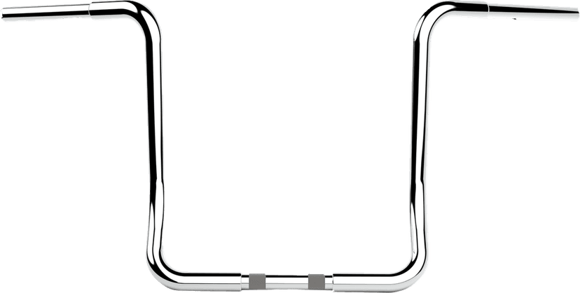 LA CHOPPERS 0601-6234 Handlebar - Twin Round - 16" - Chrome — image 1 of 2