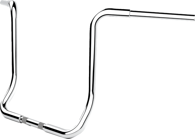 LA CHOPPERS 0601-6234 Handlebar - Twin Round - 16" - Chrome — image 2 of 2