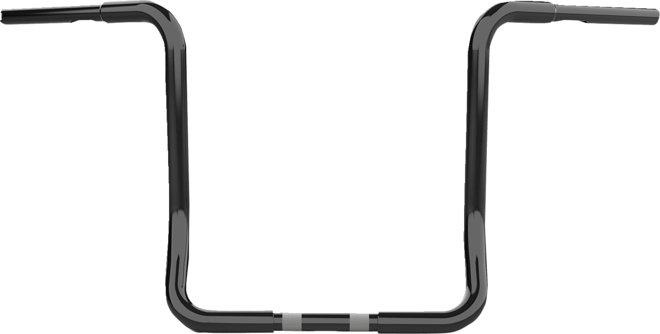 LA CHOPPERS 0601-6235 Handlebar - Twin Round - 16" - Black
