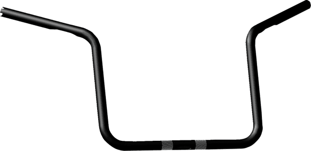 KHROME WERKS 0601-6246 1" 2+2 Custom Sweeper Handlebar - Narrow - Black