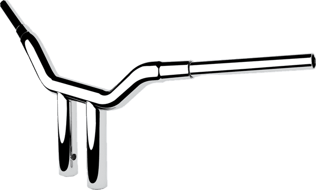 LA CHOPPERS 0601-6265 One-Piece Kage Fighter Handlebar - 10" x 1-1/2" - Chrome — image 2 of 2