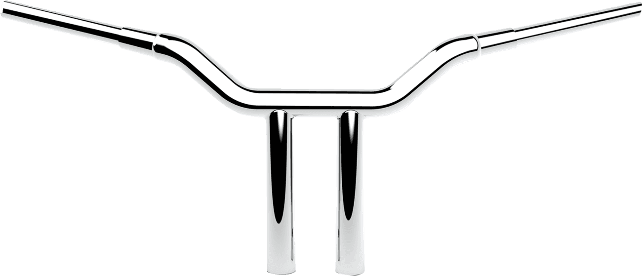 LA CHOPPERS 0601-6267 One-Piece Kage Fighter Handlebar - 12" x 1-1/2" - Chrome