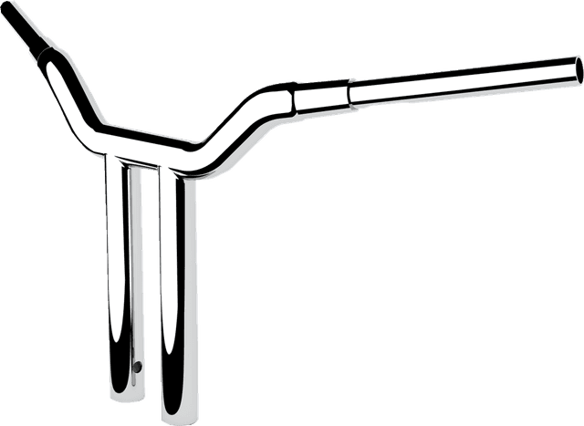 LA CHOPPERS 0601-6269 One-Piece Kage Fighter Handlebar - 14" x 1-1/2" - Chrome — image 2 of 2