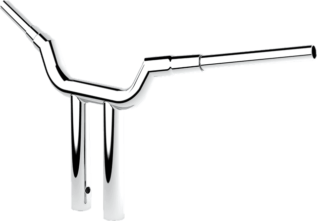 LA CHOPPERS 0601-6275 Valley T-Bar - 12" - Chrome — image 2 of 2