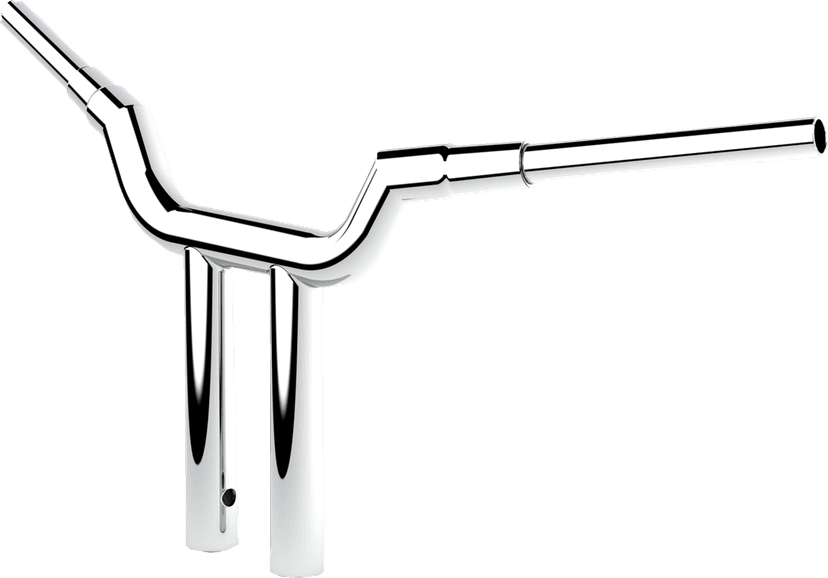 LA CHOPPERS 0601-6275 Valley T-Bar - 12" - Chrome — image 2 of 2