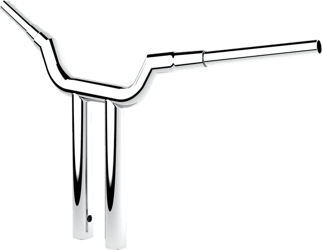 LA CHOPPERS 0601-6277 Valley T-Bar - 14" - Chrome — image 2 of 2