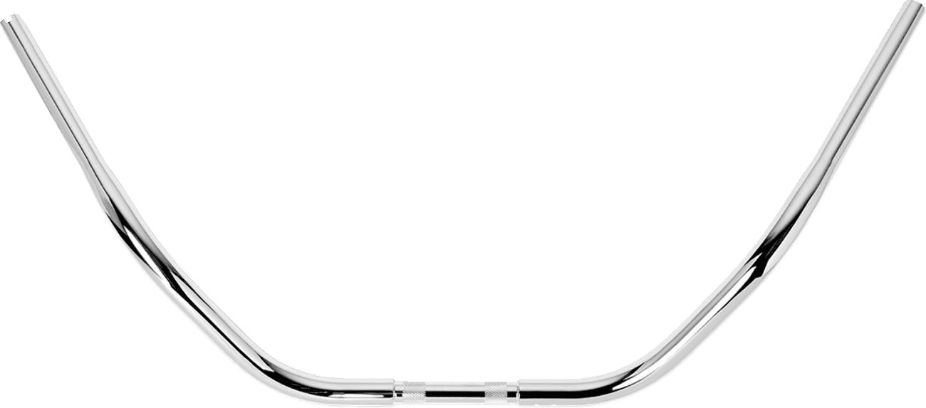 BURLY BRAND 0601-6293 Beach Bar Handlebar - TBW - Chrome