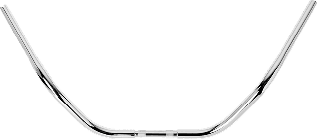 BURLY BRAND 0601-6293 Beach Bar Handlebar - TBW - Chrome
