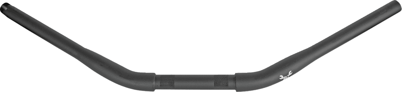 BURLY BRAND 0601-6298 Drag Bar - 0" - TBW - Matte Black