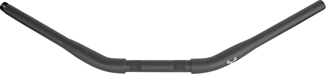 BURLY BRAND 0601-6298 Drag Bar - 0" - TBW - Matte Black