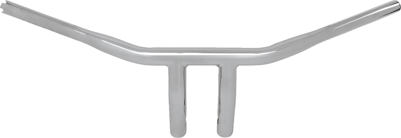 BURLY BRAND 0601-6299 Drag T-Bar - 7" - TBW - Chrome