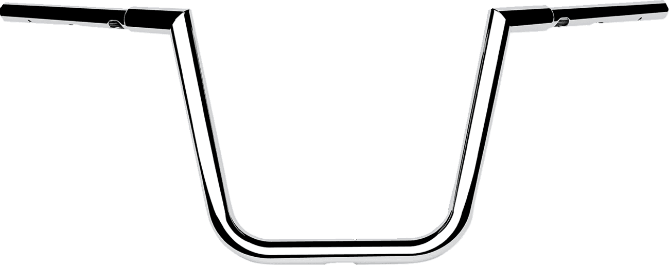 LA CHOPPERS 0601-6320 1-1/4" Twin Peaks Touring Handlebar - Road Glide - 10" - Chrome