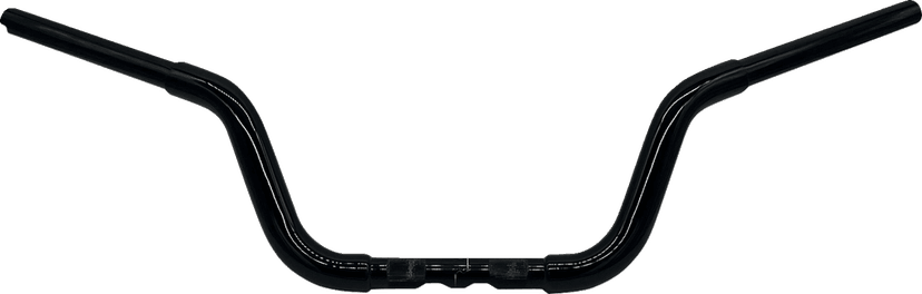 FAT BAGGERS INC. 0601-6329 1-1/4" EZ Install Round Top Handlebar - 8" - Black — image 1 of 6