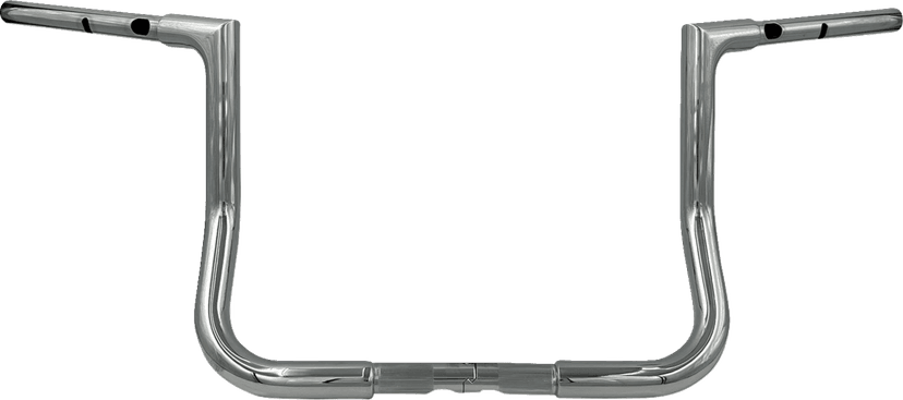 FAT BAGGERS INC. 0601-6335 1-1/4" EZ Install Flat Top Handlebar - 12" - Chrome