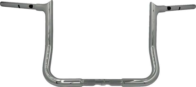 FAT BAGGERS INC. 0601-6352 1-1/4" EZ Install Pointed Top Handlebar - 12" - Chrome