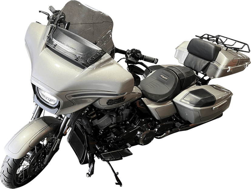 FAT BAGGERS INC. 0601-6353 1-1/4" EZ Install Pointed Top Handlebar - 12" - Black — image 6 of 6