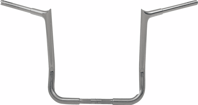 FAT BAGGERS INC. 0601-6356 1-1/4" EZ Install Pointed Top Handlebar - 16" - Chrome