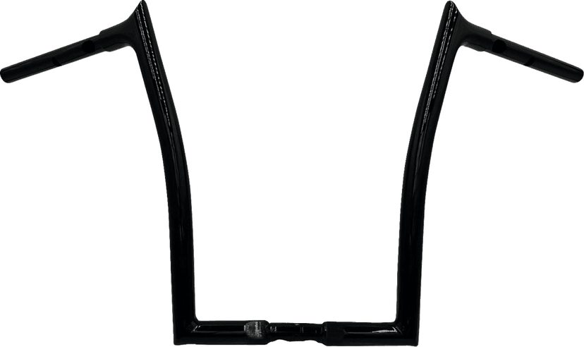 FAT BAGGERS INC. 0601-6363 1-1/4" EZ Install Pointed Top Handlebar - 16" - Black