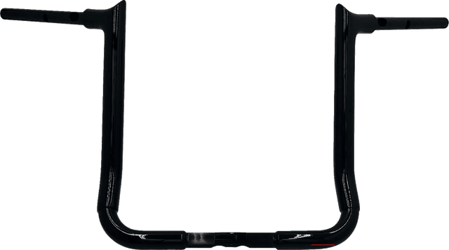 FAT BAGGERS INC. 0601-6377 1-1/2" EZ Install Pointed Top Handlebar - 16" - Black
