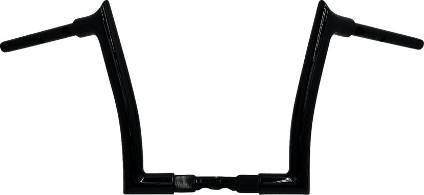 FAT BAGGERS INC. 0601-6379 1-1/2" EZ Install Pointed Top Handlebar - 12" - Black