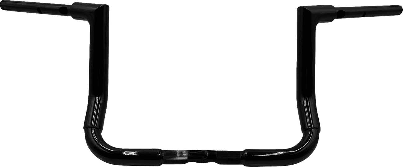 FAT BAGGERS INC. 0601-6385 1-1/2" EZ Install Flat Top Handlebar - 12" - Black