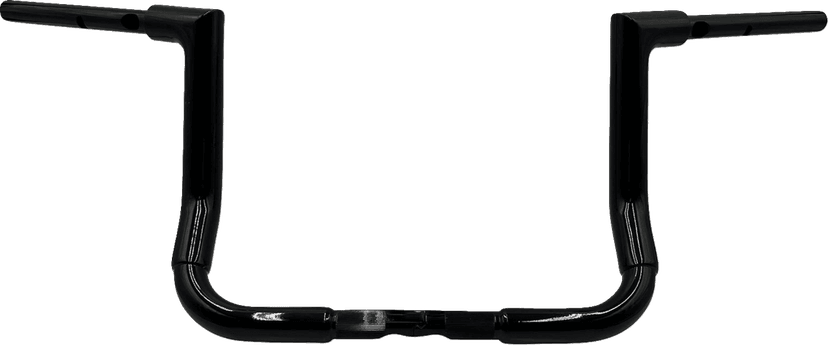 FAT BAGGERS INC. 0601-6385 1-1/2" EZ Install Flat Top Handlebar - 12" - Black