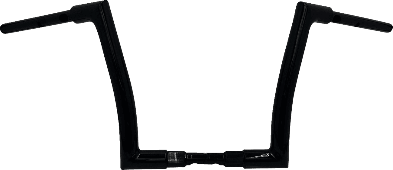 FAT BAGGERS INC. 0601-6391 1-1/2" EZ Install Flat Top Handlebar - 12" - Black
