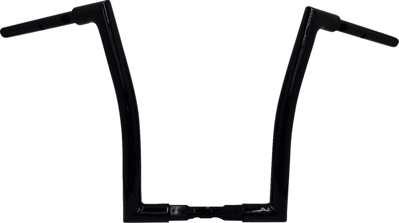 FAT BAGGERS INC. 0601-6395 1-1/2" EZ Install Flat Top Handlebar - 16" - Black