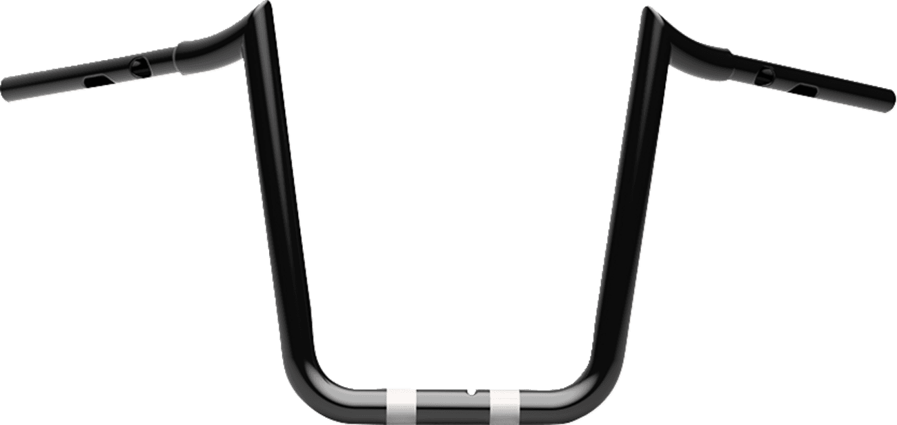 LA CHOPPERS 0601-6397 1-1/4" Prime Ape Handlebar - 12" - Black