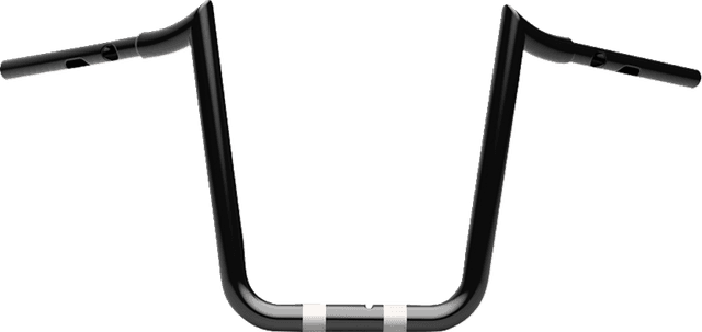 LA CHOPPERS 0601-6397 1-1/4" Prime Ape Handlebar - 12" - Black