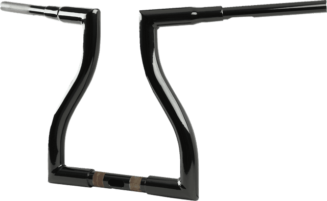 LA CHOPPERS 0601-6411 Thresher Handlebar - 14" - Black
